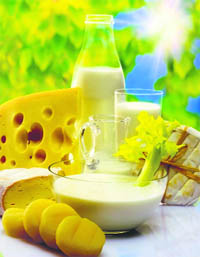 In western countries, dairy milk, cheese and butter are usually fortified with vitamin D