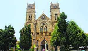 Cathedral of St Mary and All Saints, designed by architect Herbert Baker, who also helped design the Indian Parliament House along with Lutyens 