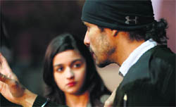 Alia Bhatt and Randeep Hooda in Highway