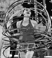 An artiste performs at Great Bombay Circus in Phase VIII, Mohali, on Sunday. The troupe will present the last show on January 14.