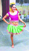 Subhreet Kaur Ghuman of Jhunda village in Sangrur. Tribune phto