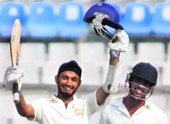 Jiwanjot Singh turned out a rock at the top yet again for Punjab, scoring 728 runs so far in the tournament.  File photo