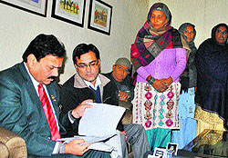 Aggrieved families from IbbanKalan in Attari on Tuesday approached Scheduled Castes National Commission Vice-Chairman Raj Kumar Verka and apprised him about the misappropriation of funds procured under the MGNREGA scheme by the village panchayat in Amritsar