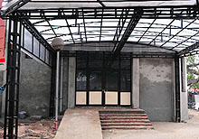 A view of the diagnostic centre building whose pending inspection has stalled the hospital project