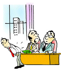 No, he is not overworked. He is just a shammer.