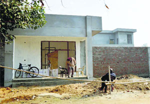 The under construction de-addiction centre on the premises of the Civil Hospital