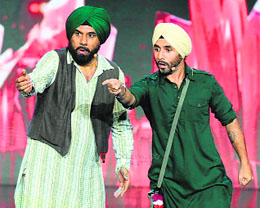Boman Irani and Vir Das