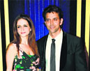 Getting along: Hrithik Roshan and Sussanne