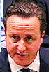 David Cameron, British pm