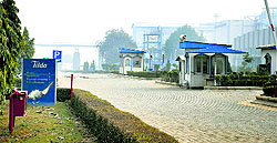 A view of an agro-based industrial unit in Gurgaon