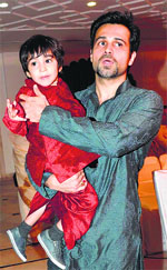 Emraan Hashmi with Ayan 