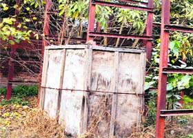 A new ATM machine used for collecting electricity bills lying wrapped at the PSPCL office for the past couple of years in Amritsar