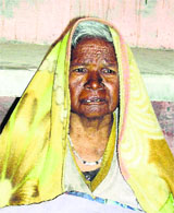 The ailing woman, who was found lying abandoned at the bus stand at Bhutta village, in Ludhiana.