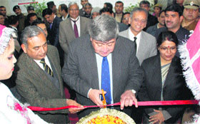 Chief Justice of the High Court of Punjab and Haryana Sanjay Kishan Kaul inaugurates Alternative Disputes Resolution Centre in Panchkula on Tuesday.