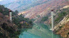 The Ganpat bridge will be constructed over the Chenab in Doda district.