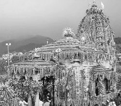 The Shiva templeat Baijnath