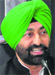 SS Khaira in Chandigarh on Thursday. A Tribune photo