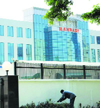 A view of Ranbaxys Mohali plant.