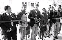 District Sessions Judge Purender Vaidya inaugurates a legal aid clinic in Kullu on Friday