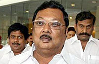 A file photo of Karunanidhi's son MK Alagiri