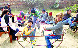 Special kids at SAKAR, Hisar