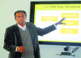 Dr Padmakumar Nair, Director, LM Thapar School of Management, Dera Bassi