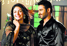 Neeru Bajwa and Harish Verma in RSVP