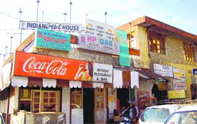 The Indian Coffee House building in Dharamsala