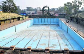The MC pool awaits funds for maintenance