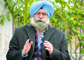 Harinder Singh Phoolka Tribune photo: Pawan Sharma