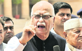 LK Advanis name has been cleared by the Parliamentary Board and is expected to contest the seat he currently holds, Gandhinagar in Gujarat.