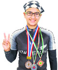 Roller-skater Jaap Kaur has emerged victorious in the Punjab State Skating Championship. A Tribune photograph