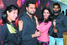 Star cast of the movie “Kirpaan—The Sword of Honour” in Ludhiana