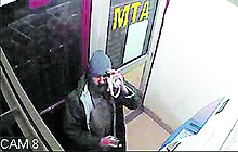 A CCTV footage of one of the thieves at Punjab National Bank ATM in Surajpur, Panchkula