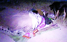 Homeless sleep out in the open