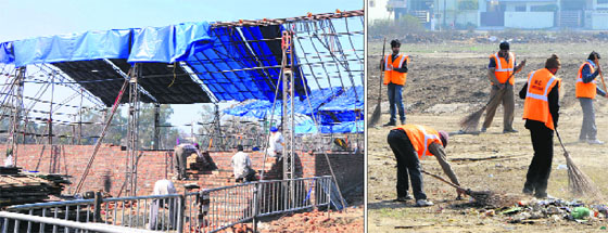 Preparations underway for a state-level function to unveil the model of war memorial and museum in Amritsar.