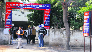 A view of the Police Commissioners present office in Amritsar.