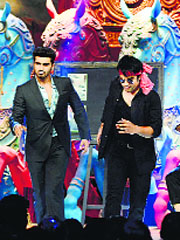 Arjun Kapoor and Krushna