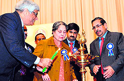 The 11th Postgraduate Convention of the Indian Society of Pedodontics and Preventive Dentistry being inaugurated at the PGI in Chandigarh on Sunday