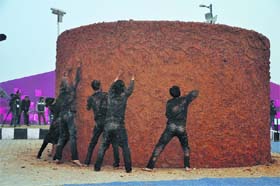 Anindita Dutta’s performance act Everything Ends and Everything Matters celebrated the energy of life