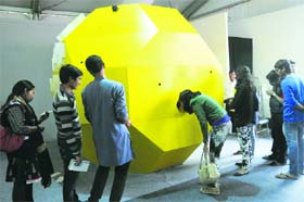 Princess Pea’s Project PO Box was an interactive art work that had visitors sharing notes with the artist