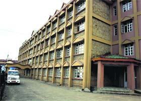 The old Mini Secretariat building at Dharamsala
