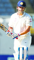 Dhoni could consider himself unlucky as the delivery that got him could have been called a no-ball. 