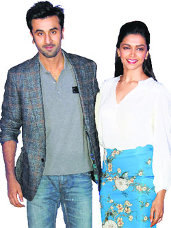 pair up: Ranbir Kapoor and Deepika Padukone