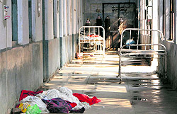 The inside view of TB Hospital