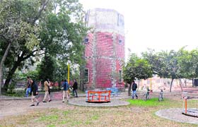 A view of the Nehru park in the Civil Station area of Bathinda