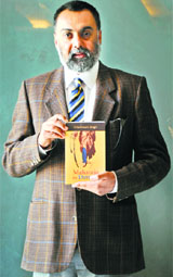 Writer Khushwant Singh was in Ludhiana on Wednesday for the release of his book Maharaja in Denims.
