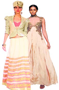 Creations by Riddhi Siddhi and (R) by Samant Chauhan
