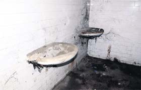 A view of the dilapidated public toilets at Nehru Shopping Complex on the Lawrence road and the Company Bagh area in Amritsar