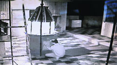 The CCTV footage shows the thief stealing the money from the temple in Sector 23, Chandigarh. A Tribune photograph